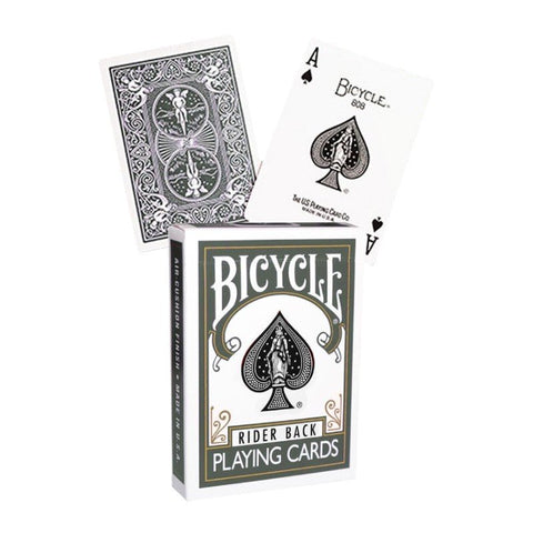 Bicycle Rider Back playing cards (Grey) - Hobby.lt 🇬🇧