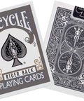 Bicycle Rider Back playing cards (Grey) - Hobby.lt 🇬🇧