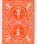 Bicycle Rider Back playing cards (Orange) - Hobby.lt 🇬🇧