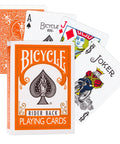 Bicycle Rider Back playing cards (Orange)