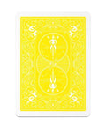 Bicycle Rider Back playing cards (Yellow) - Hobby.lt 🇬🇧