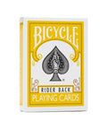 Bicycle Rider Back playing cards (Yellow) - Hobby.lt 🇬🇧