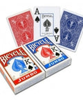 Bicycle Rider Jumbo 2 Decks cards Blue and Red