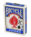 Bicycle Rider Jumbo poker cards (Blue) - Hobby.lt 🇬🇧