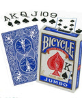 Bicycle Rider Jumbo poker cards (Blue) - Hobby.lt 🇬🇧