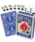 Bicycle Rider Jumbo poker cards (Blue)
