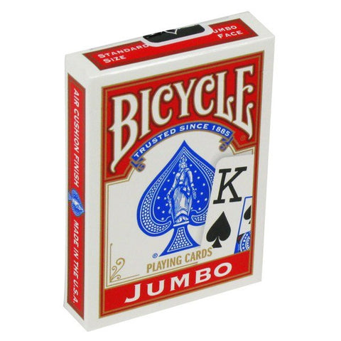 Bicycle Rider Jumbo poker cards (Red)