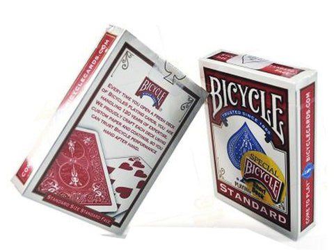 Bicycle Rider Standard Magic Short cards (Red) - Hobby.lt 🇬🇧