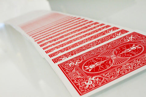 Bicycle Rider Standard Magic Short cards (Red)