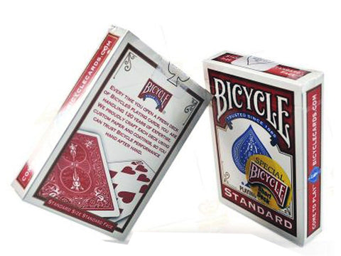 Bicycle Rider Standard Magic Short cards (Red)