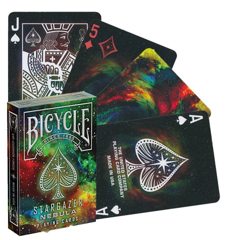 Bicycle Stargazer Nebula Playing Cards