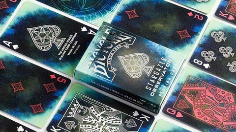 Bicycle Stargazer Observatory playing cards