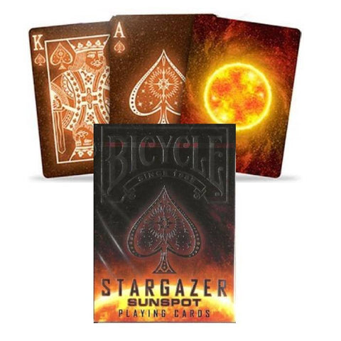 Bicycle Stargazer Sunspot playing cards