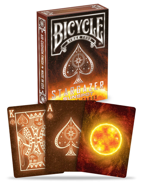 Bicycle Stargazer Sunspot playing cards