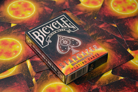 Bicycle Stargazer Sunspot playing cards