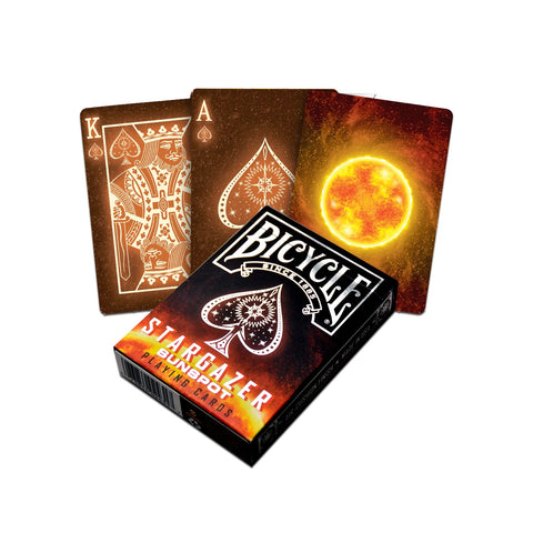 Bicycle Stargazer Sunspot playing cards