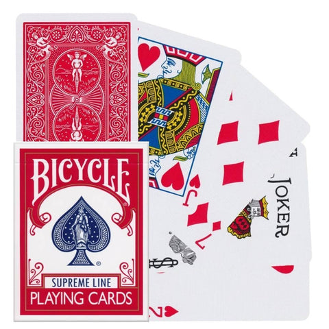 Bicycle Supreme Line Playing Cards (Red) - Hobby.lt 🇬🇧