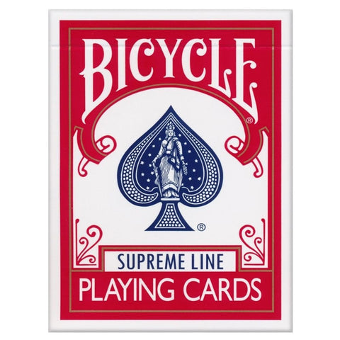 Bicycle Supreme Line Playing Cards (Red) - Hobby.lt 🇬🇧