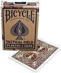 Bicycle Tactical Field brown playing cards - Hobby.lt 🇬🇧