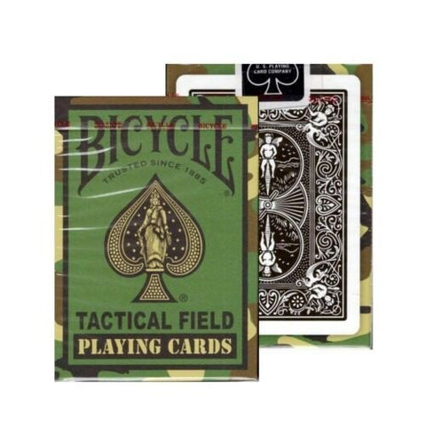 Bicycle Tactical Field green playing cards - Hobby.lt 🇬🇧