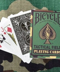Bicycle Tactical Field green playing cards - Hobby.lt 🇬🇧