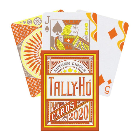 Bicycle Tally - Ho Autumn circle cards - Hobby.lt 🇬🇧