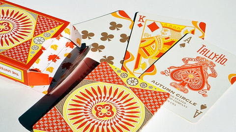 Bicycle Tally - Ho Autumn circle cards - Hobby.lt 🇬🇧
