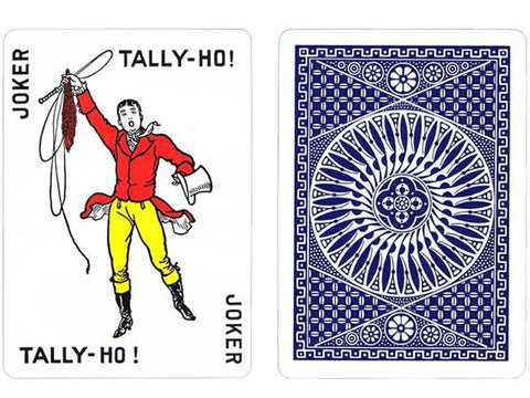 Bicycle Tally - Ho Circle cards (Blue) - Hobby.lt 🇬🇧