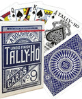 Bicycle Tally-Ho Circle cards (Blue)
