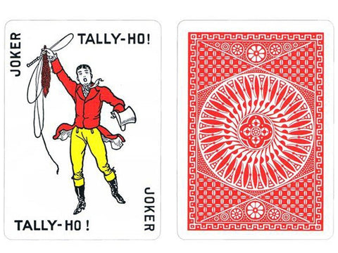 Bicycle Tally - Ho Circle cards (Red) - Hobby.lt 🇬🇧