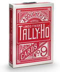 Bicycle Tally - Ho Circle cards (Red) - Hobby.lt 🇬🇧