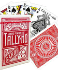 Bicycle Tally-Ho Circle cards (Red)