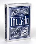 Bicycle Tally - Ho Fan back cards (Blue) - Hobby.lt 🇬🇧