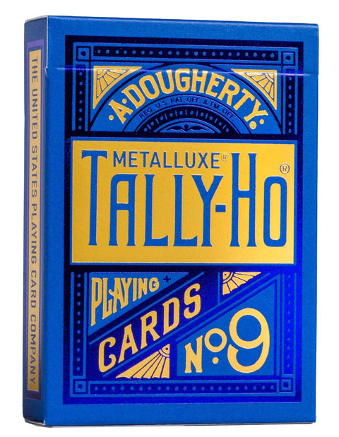 Bicycle Tally-Ho Metalluxe cards