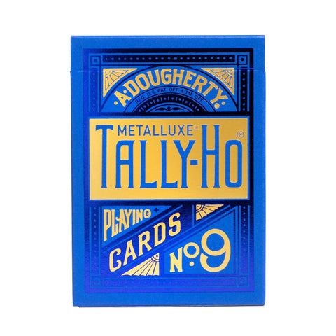 Bicycle Tally-Ho Metalluxe cards