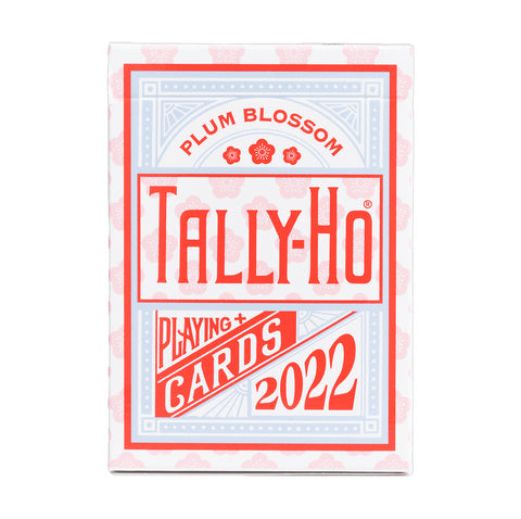 Bicycle Tally-Ho Plum Blossom Playing Cards