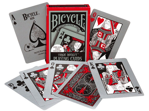 Bicycle Tragic Royalty cards