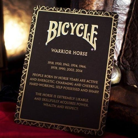 Bicycle Warrior Horse playing cards