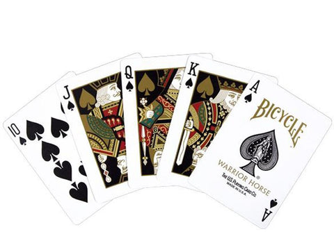 Bicycle Warrior Horse playing cards