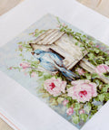 Bird House & Roses SB2352 - Cross Stitch Kit - Hobby.lt 🇬🇧