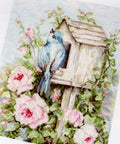 Bird House & Roses SB2352 - Cross Stitch Kit - Hobby.lt 🇬🇧