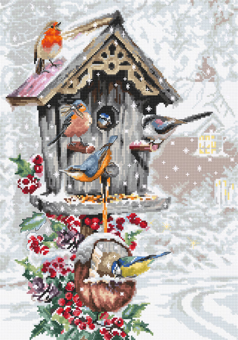 Bird House SB2399 - Cross Stitch Kit