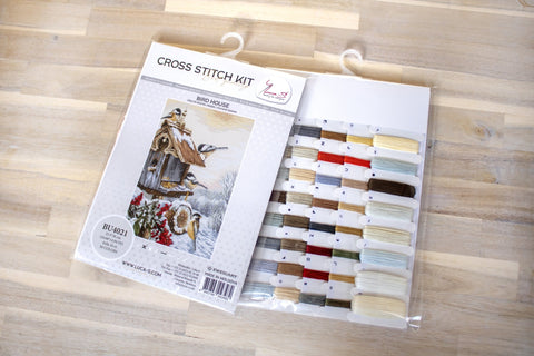 Bird House SBU4021 - Cross Stitch Kit - Hobby.lt 🇬🇧