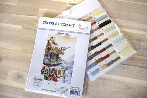 Bird House SBU4021 - Cross Stitch Kit - Hobby.lt 🇬🇧