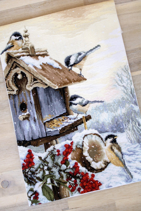 Bird House SBU4021 - Cross Stitch Kit - Hobby.lt 🇬🇧