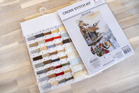 Bird House SBU4021 - Cross Stitch Kit - Hobby.lt 🇬🇧