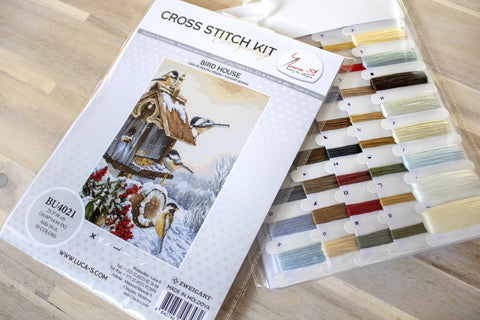 Bird House SBU4021 - Cross Stitch Kit - Hobby.lt 🇬🇧