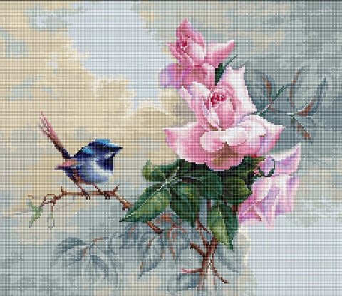 Bird SB2313 - Cross Stitch Kit by Luca-s