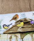 Bird Table SLETI944 - Cross Stitch Kit - Hobby.lt 🇬🇧