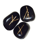 Black Agate Runes Lo Scarabeo - Hobby.lt 🇬🇧